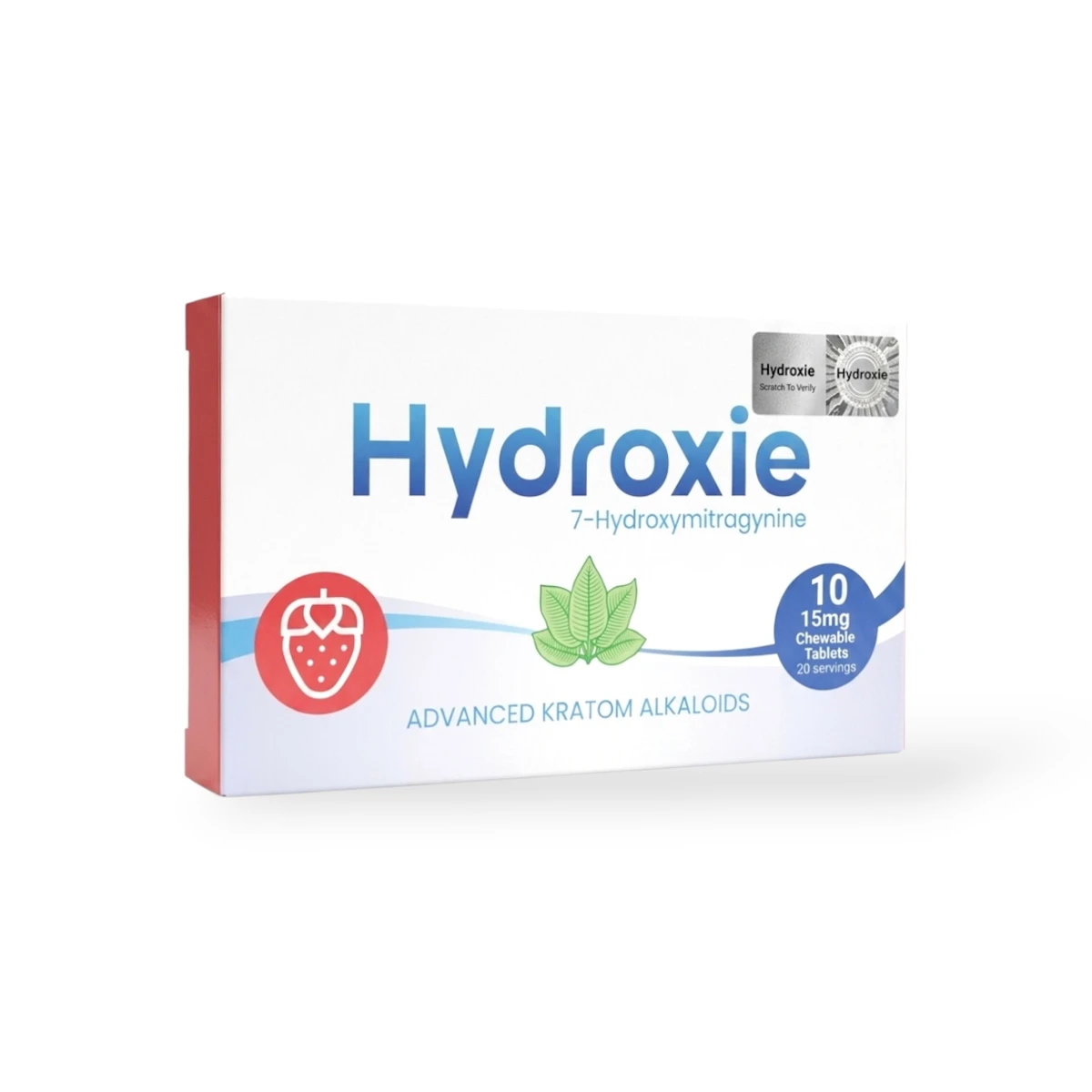 Hydroxie 7- Hydroxymitragynine Chewable Tablets Strawberry 15mg